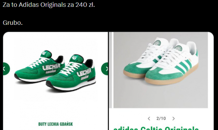 HIT! Tyle kosztują nowe BUTY LECHII GDAŃSK xD